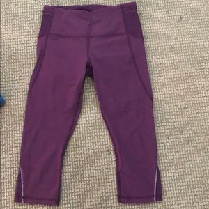 Burgundy sculpt it Running Crops